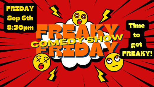 Watson's Live! Freaky Friday show poster