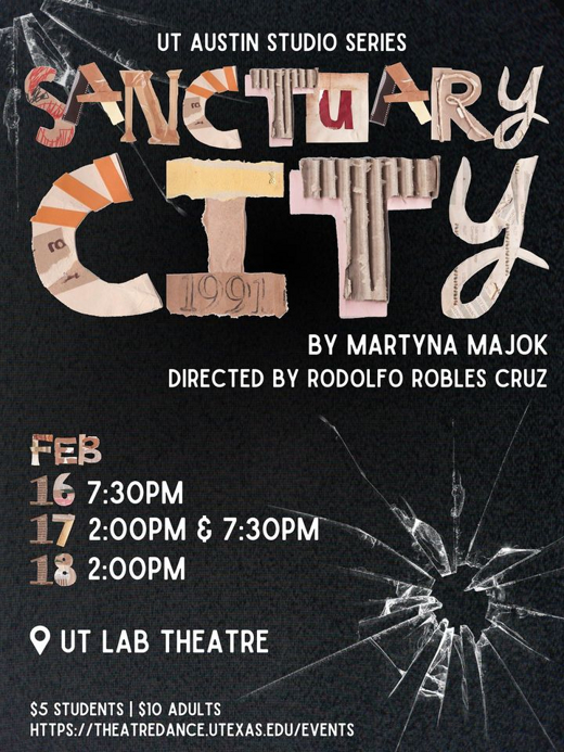 Sanctuary City show poster