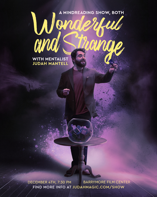 A Mindreading Show Both Wonderful and Strange @ Barrymore Film Center