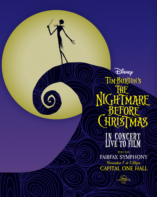 Disney Tim Burton's The Nightmare Before Christmas In Concert Live-To-Film