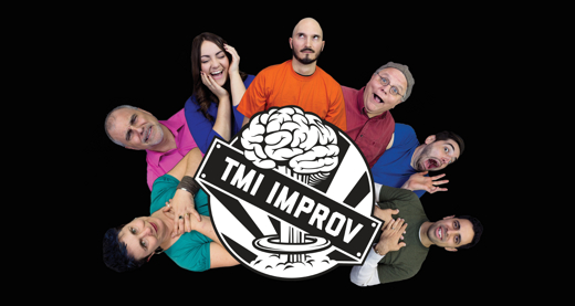 TMI Improv show poster