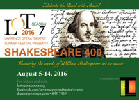 Shakespeare at the Castle - Songs & Sonnets show poster
