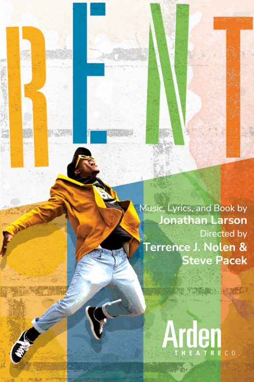 RENT show poster