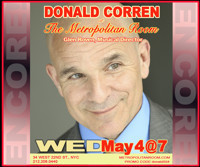 Donald Corren LIVE at the Metropolitan Room!