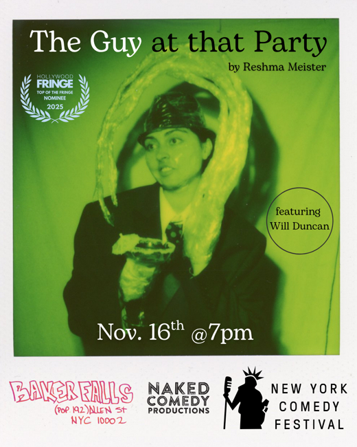 The Guy at That Party (at the New York Comedy Festival)