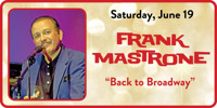 Frank Mastrone: Back to Broadway show poster