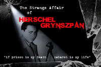 The Strange Affair of Herschel Grynszpan in UK / West End Logo
