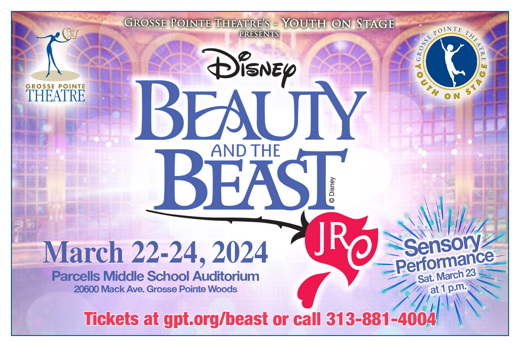 Beauty and the Beast, Jr. show poster