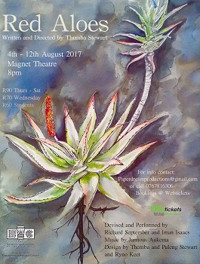 RED ALOES show poster