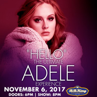 The Adele Experience Tribute show poster