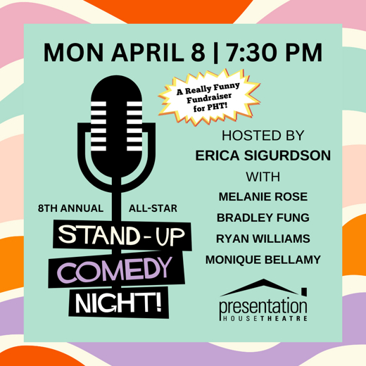 8th Annual All-Star Stand-Up Comedy Night show poster