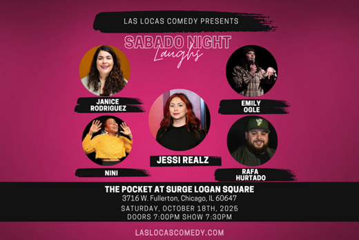 Las Locas Comedy Presents: Sabado Night Laughs - October 18th, 2025