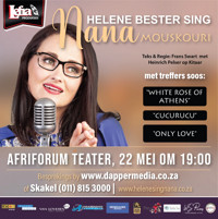 Helene Bester Sing Nana Mouskouri show poster