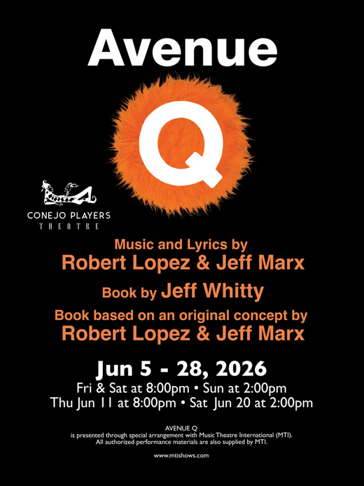 Avenue Q show poster