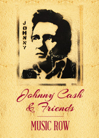 Johnny Cash & Friends show poster