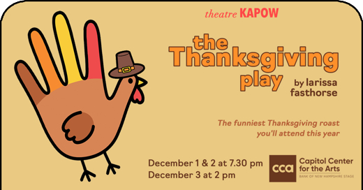the Thanksgiving play, by Larissa Fasthorse