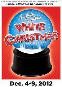 Irving Berlin's White Christmas show poster