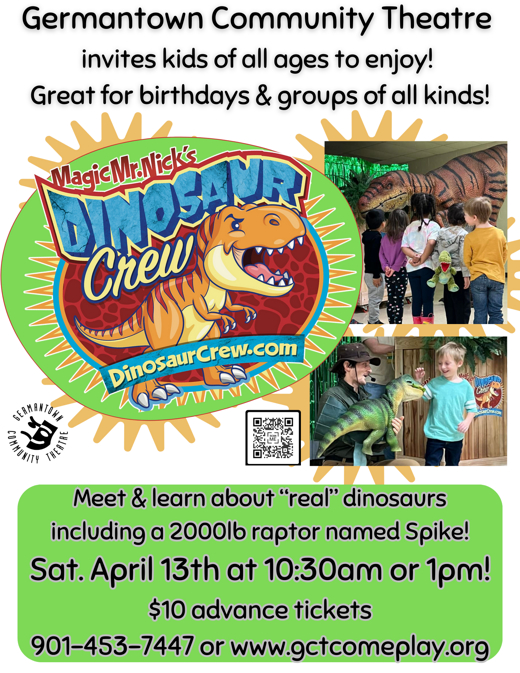The Dinosaur Crew Returns show poster