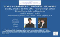 Adelphi Orchestra presents “Slavic Celebration: Young Artist Showcase”