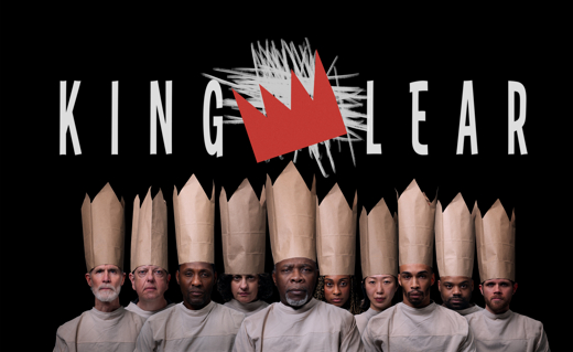 Compagnia de' Colombari's KING LEAR show poster