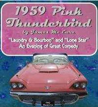 1959 Pink Thunderbird show poster