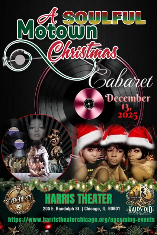 A Soulful Motown Christmas Holiday Cabaret in Chicago