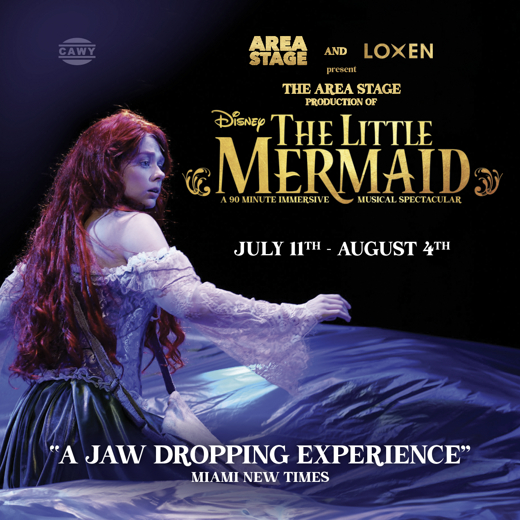 Area Stage & Loxen Productions present Disney's The Little Mermaid show poster