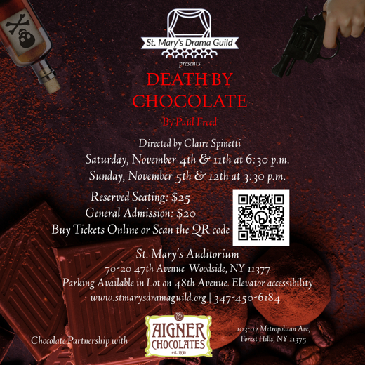 Death by Chocolate show poster