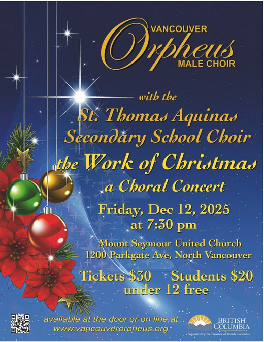 The Work of Christmas - a Choral Concert