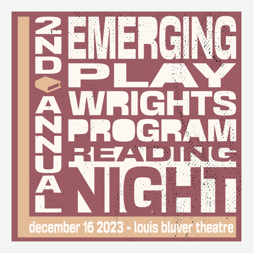 The 2nd Annual Emerging Playwrights Program Reading Night