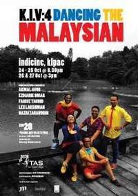 Dancing the Malaysian show poster