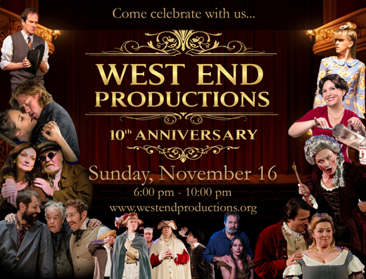 West End Productions' 10th Anniversary Celebration