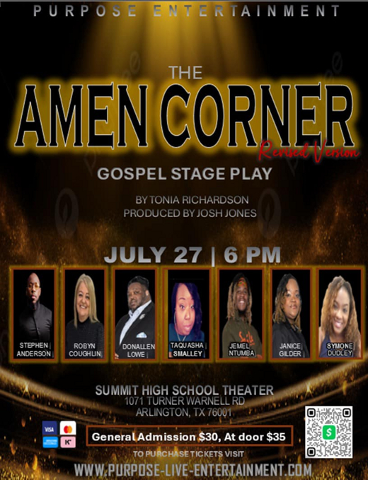 The Amen Corner Gospel Stage Play (Revised Version)