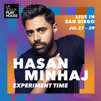 Hasan Minhaj: Experiment Time show poster