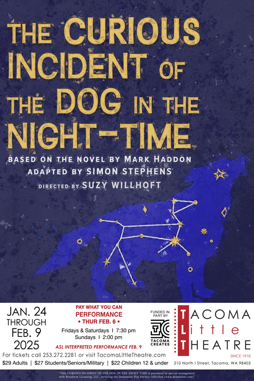 THE CURIOUS INCIDIENT OF THE DOG IN THE NIGHT-TIME