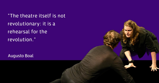 Train with QSE: Theatre of the Oppressed