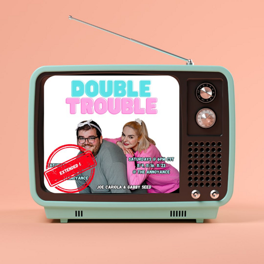 Double Trouble show poster