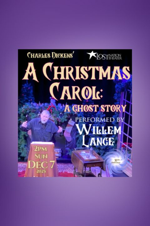 A Christmas Carol: A Ghost Story performed by Willem Lange.