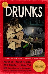 Drunks show poster