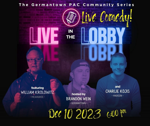 Live in the Lobby show poster