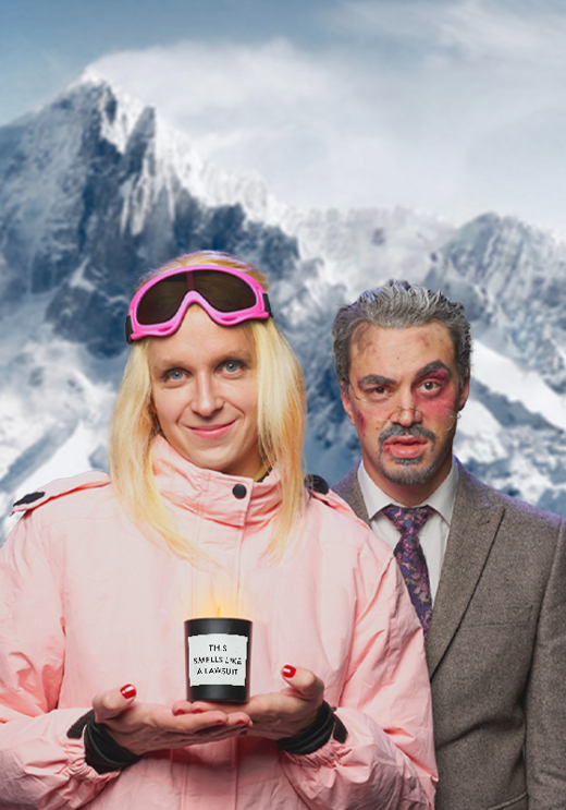 Gwyneth Goes Skiing in UK Regional
