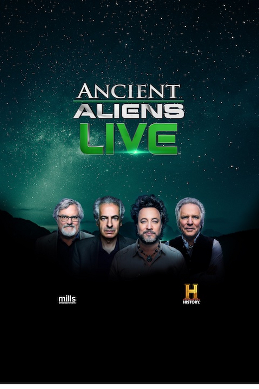 Ancient Aliens LIVE: Project Earth show poster