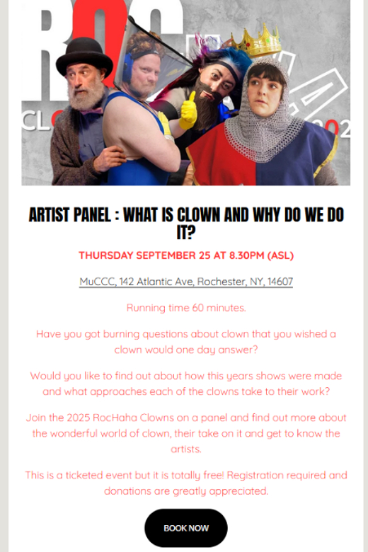 (Artist Panel) What Is Clown? Why Do We Do It?