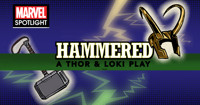 Hammered: A Thor and Loki Play in Omaha Logo