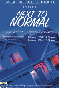 NEXT TO NORMAL show poster