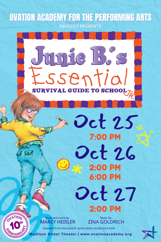 Junie B.'s Essential Survival Guide to School, JR.