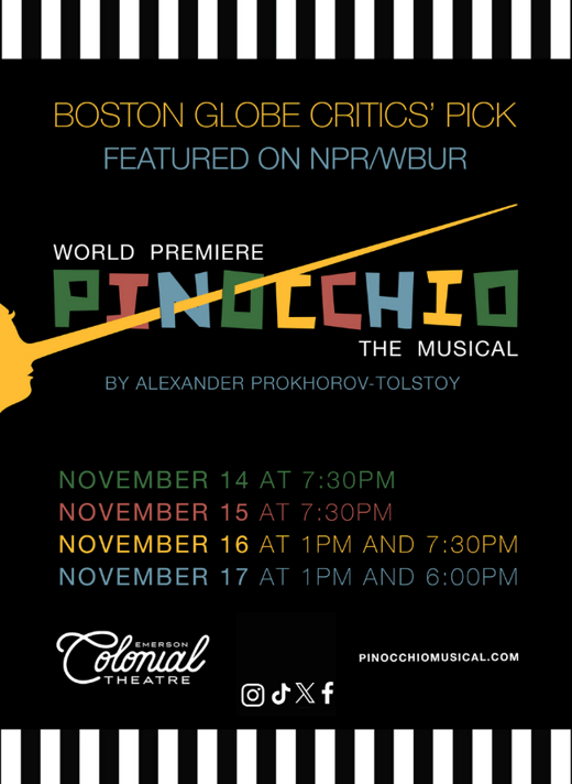 Pinocchio: The Musical in Boston