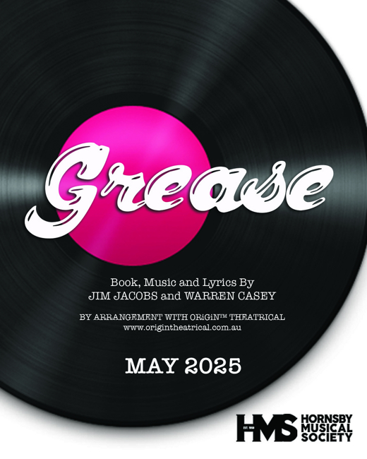 Grease show poster