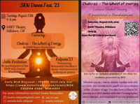 SKN Dance Fest: Chakras - The Wheel of Energy show poster