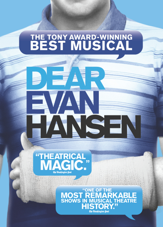 Dear Evan Hansen show poster